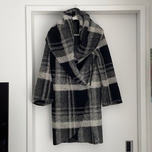Omo Norma Kamali Shawl Collar Sleeping Bag Coat
